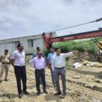 मंडलायुक्त ने निर्माण कार्यों का किया स्थलीय निरीक्षण, गुणवत्ता और समयबद्धता पर दिया विशेष जोर