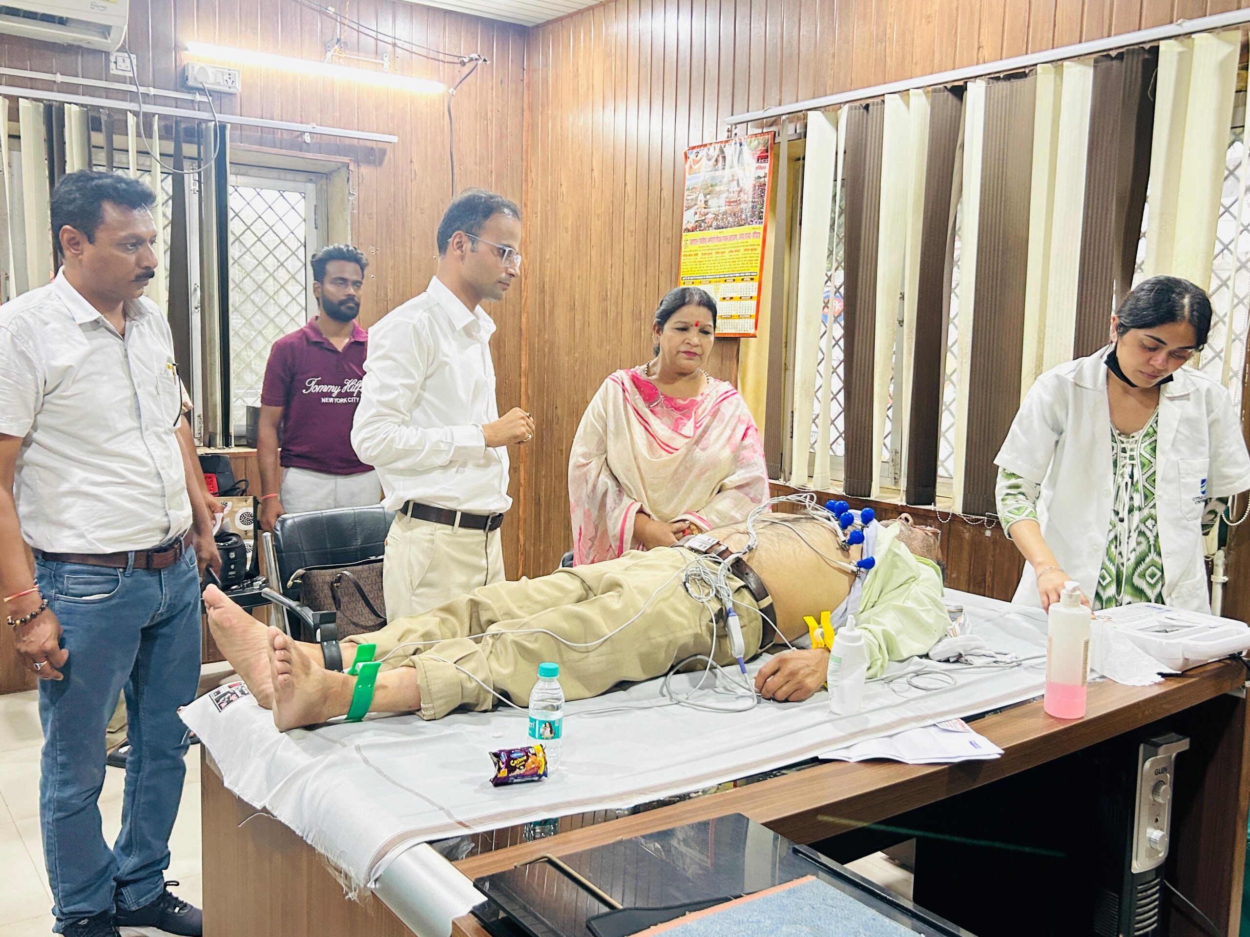 हरिद्वार नगर निगम में निःशुल्क स्वास्थ्य शिविर का आयोजन, 100 से अधिक अधिकारियों व कर्मचारियों ने कराया स्वास्थ्य परीक्षण